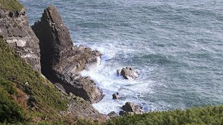 Wales cliff view [upl. by Eimot]