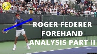 Roger Federer Forehand Analysis Part 2 [upl. by Nej]