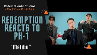 Redemption Reacts to pH1 Malibu Feat The Quiett Mokyo Prod Mokyo Official Music Video [upl. by Eednarb347]