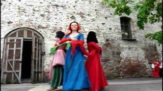 Studio Danza  Medieval dance with veils [upl. by Freddy]