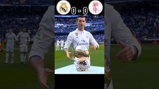 Real Madrid vs Granada CF La Liga [upl. by Kiran]