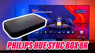 Neue Philips Hue Play HDMI Sync Box 8K mit HDMI 21 und 120Hz 4K [upl. by Adamek814]