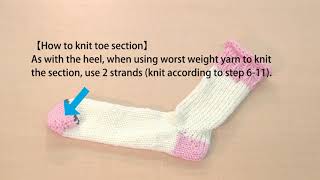 Standing Oval Knitting Loom Basic Instructions Foot [upl. by Hollinger561]