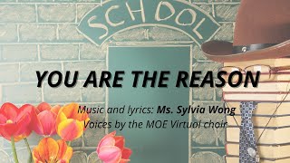 Tribute Song for TeachersYOU ARE THE REASON with lyrics [upl. by Tollman]