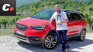 Opel Crossland X SUV  Primera prueba  Test  Review en español  Contacto  cochesnet [upl. by Argent]