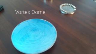 Vortex Dome Rheoscopic Fluid Executive Desk Focus Fidget Toy  Like the Stargate [upl. by Mahtal934]