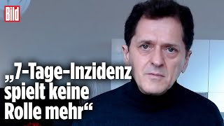 InzidenzIrrsinn „Hospitalisierungsrate ist entscheidend“  Klaus Stöhr bei BILD Live [upl. by Rednas61]