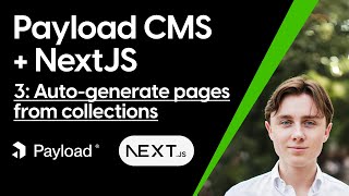 PART 3 Building a Website with Payload CMS and NextJS Dynamic Pages from collections [upl. by Fernandes406]