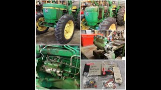 John DeereCAV Fuel Injection Pump and other misc tractor repairs Part I [upl. by Friedlander773]