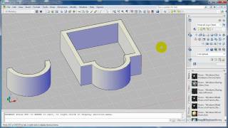 AutoCAD 3D Modelling  Polysolid from 2D [upl. by Bluefarb]