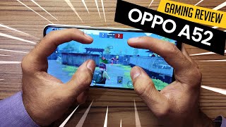 OPPO A52 Gaming Review  Four Finger  Gyro  Heating Test  Pubg Gameplay 🔥🔥🔥 [upl. by Nikola342]