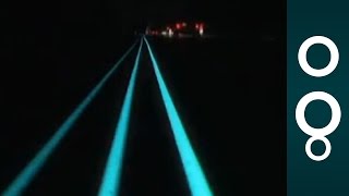 Smart Glowing and Artistic Highway in Netherlands  HiTech [upl. by Hetty850]