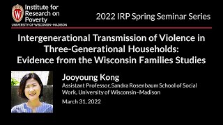 Intergenerational Transmission of Violence in ThreeGenerational Households [upl. by Starlene]