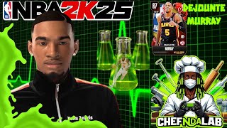 The Realest Dejounte Murray NBA 2k25 Face Creation Chefs Edition 💪🏾🔥🔥 [upl. by Seton]