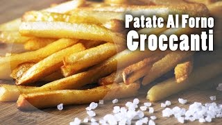 PATATE AL FORNO CROCCANTI Segreto RICETTA PATATE AL FORNO [upl. by Adnoryt]