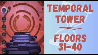 Temporal Tower Floors 3140 November 2023  Dislyte [upl. by Neeliak]