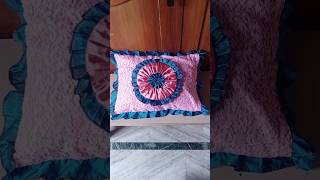 Designer cushion cover making at home  Simple and easy Designer cushion cover making [upl. by Kunin]