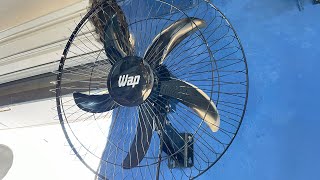 Ventilador de parede Wap 60 Cm Preto 135W  Bivolt [upl. by Nnawtna]