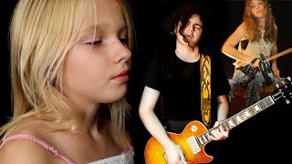 Led Zeppelin  Stairway To Heaven cover by Jadyn Rylee Sina and Andre Cerbu [upl. by Eirac]