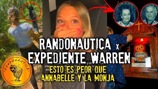 ☣️ Randonautica x Expediente Warren  Esto es peor que Annabelle y La Monja Especial Halloween 🎃 [upl. by Ennazus]