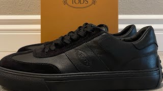 TOD’S ALLACCIATTA SNEAKERS Altraversione  Black  Nero [upl. by Ewens]