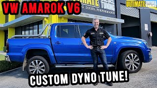 Amarok V6  check out the TORQUE GAINS we gave it with just a CUSTOM DYNO TUNE ONLY [upl. by Lanrev]