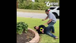 Hero tackles fleeing drunk driver who killed Texas cop in crash [upl. by Eiram]