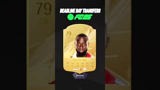 Deadline Day Transfers ✅ eafc25 transferdeadlineday transfernews [upl. by Aihsotal]