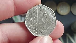 RARE 50P COIN FIND AT WORK CHECK YOUR CHANGE [upl. by Rhodie775]