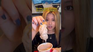 EATING RAISING CANES WHEN THIS HAPPENED shorts viral mukbang [upl. by Aklam]