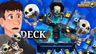 O Melhor deck para a arena 12 do Clash Royale do zero EP 14 [upl. by Aikram]