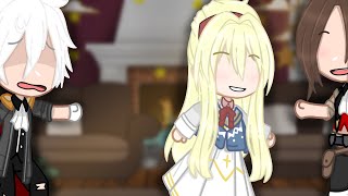 who made me a princess react to athanasia as cayena future [upl. by Desireah507]