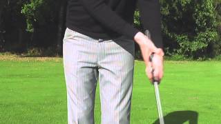 JPS Golf  Flat Left Wrist Drill [upl. by Assilak773]