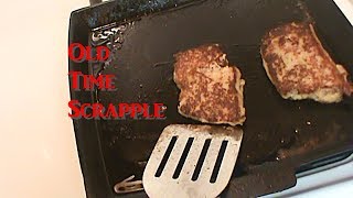 Cooking From Scratch Homemade Old Time Scrapple [upl. by Rachele697]