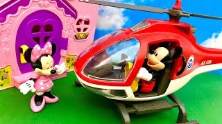 💕 Myszka Miki i Myszka Minnie 🚁 Mój nowy helikopter 😊 Bajka dla dzieci PO POLSKU [upl. by Utimer]