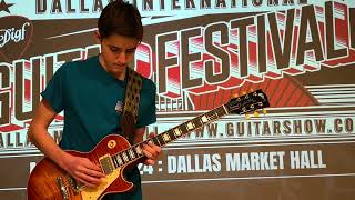 BradleyGAudition for Dallas International Guitar Festival 10 under 20 [upl. by Korns429]