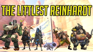 Reinhardt being played by someone who sounds tiny  OVERWATCH feat JUNKRAT [upl. by Murdoch]