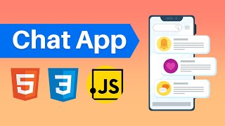 Build a Chat App with HTML CSS and Vanilla JavaScript [upl. by Stutzman]