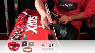 Swix How to Use The TA3005 Carving Kit [upl. by Rayham]