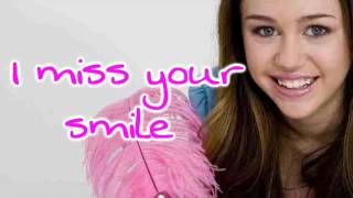 Miley Cyrus I Miss You Lyrics [upl. by Shoifet]