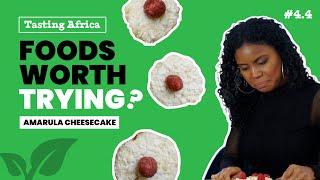 South African Food Worth Trying Amarula Cheesecake Review  TA 44 [upl. by Cutlip]