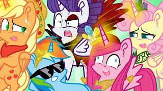 NEW What if the Mane 6 were Princesses Pony Animation Compilation [upl. by Ydnih]