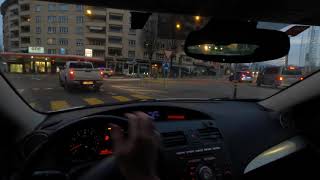 POV Night Drive  Driving in Switzerland  Luzern [upl. by Rudolfo]