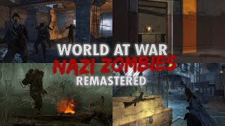 Call of Duty World at War  Nacht der Untoten DeathGame Over Song [upl. by Humo]