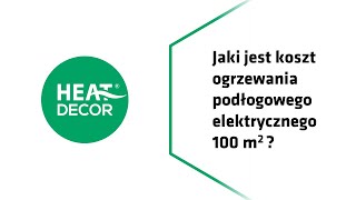 Koszt ogrzewania podłogowego 100m2  elektryczne ogrzewanie podczerwienią [upl. by Leaffar]