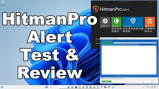 HitmanPro Alert Test amp Review 2023  Antivirus Security Review  Security Test [upl. by Lunna]