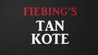 Fiebings TanKote Top Finish How To Product Tutorial for Leather Craft [upl. by Iohk]