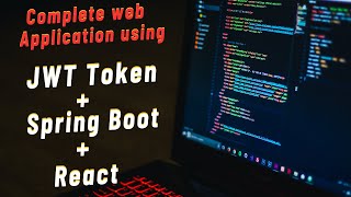 JWT Authentication amp Authorization in React with Spring Boot  Web application with Login amp Register [upl. by Abbotson452]