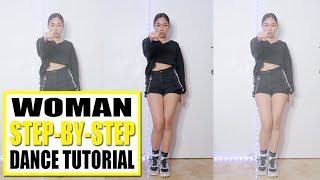 WOMAN Dance Tutorial Stepbystep  Rosa Leonero [upl. by Shandra]