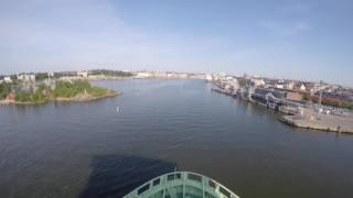 Arrival Helsinki with Viking Line Mariella 2015 [upl. by Rust]